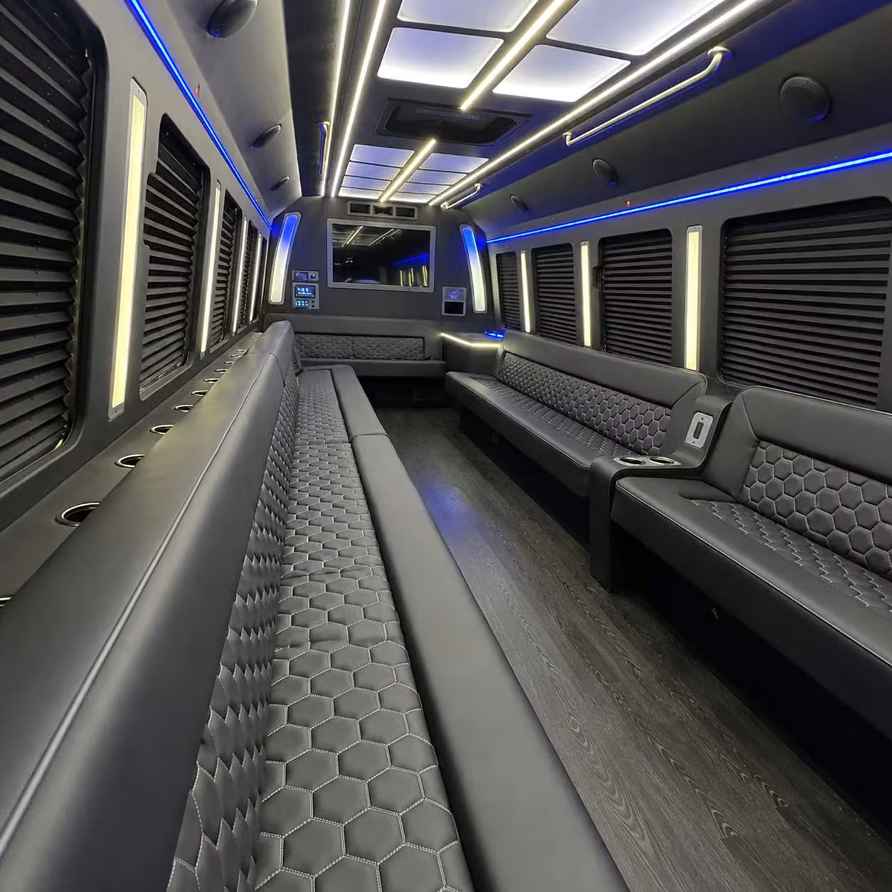 party bus interior