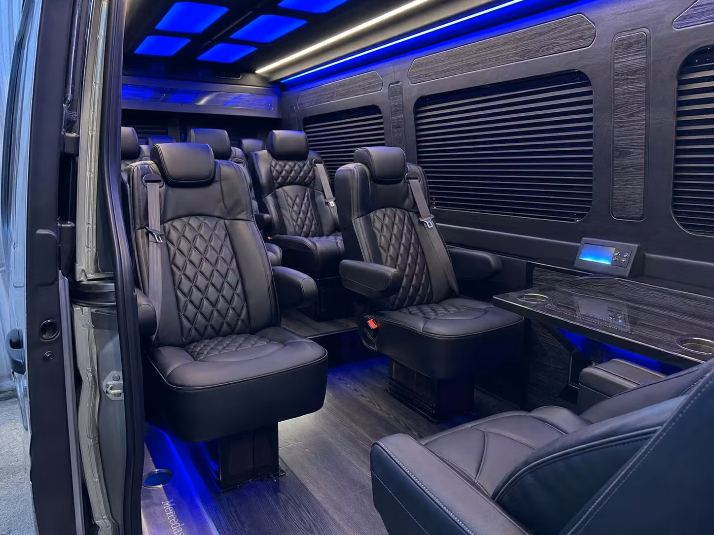 sprinter van transportation for groups and events across waterbury