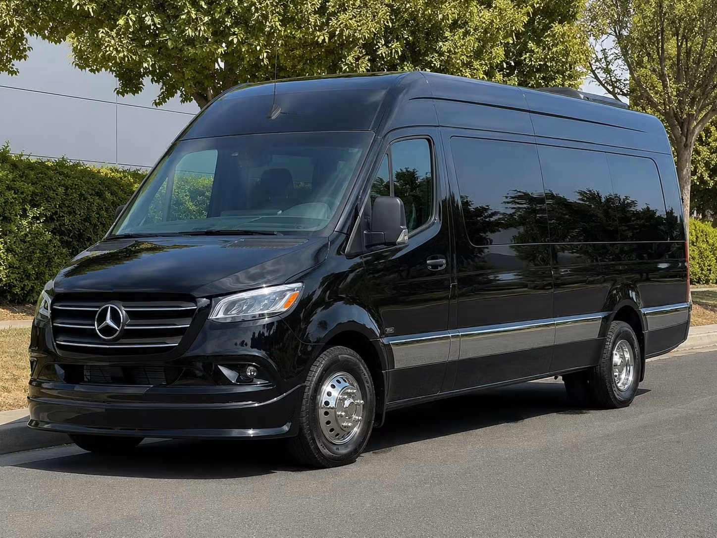 sprinter van with driver