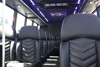 Waterbury Minibus Interior