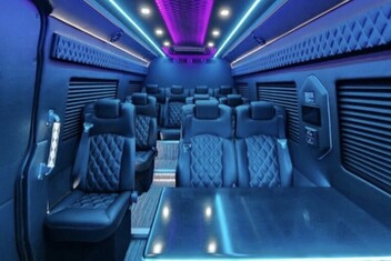 Waterbury Sprinter Bus Interior